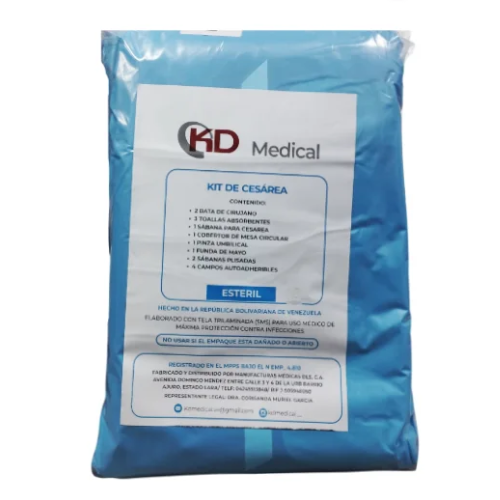 KIT DE OBSTETRICIA CESAREA 78GR X 1 (KD MEDICAL)